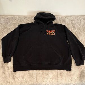 Unisex Gildan Black Hoodie with TAFT High School Red Bull Accents Class of 2024